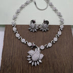 Disha AD Peacock Necklace